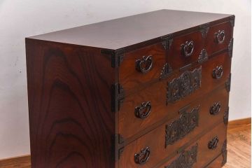 中古　伝統工芸　岩谷堂衣装箪笥