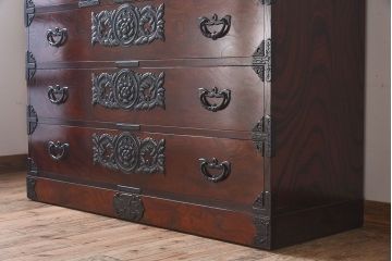 中古　伝統工芸　岩谷堂衣装箪笥