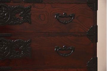 中古　伝統工芸　岩谷堂衣装箪笥