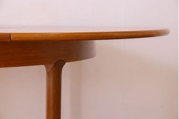 ヴィンテージ家具　北欧ビンテージ　MEREDEW社製!丸型エクステンションテーブル