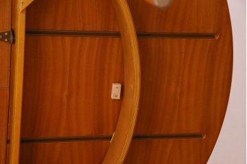 ヴィンテージ家具　北欧ビンテージ　MEREDEW社製!丸型エクステンションテーブル