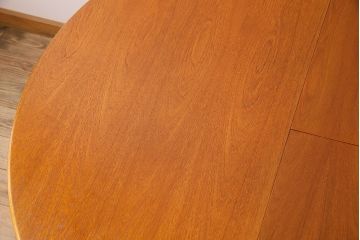 ヴィンテージ家具　北欧ビンテージ　MEREDEW社製!丸型エクステンションテーブル