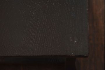 アンティーク雑貨　漆塗り　透かしが和モダンなアンティーク花台(飾り台)