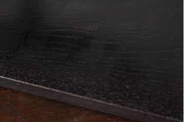 アンティーク雑貨　漆塗り　透かしが和モダンなアンティーク花台(飾り台)