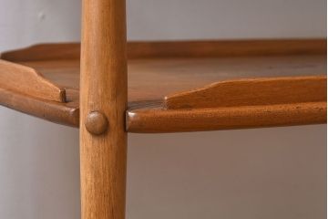 ヴィンテージ家具　ERCOL(アーコール)　イギリスビンテージ　トロリーキャスターワゴン(キッチンワゴン)(2)