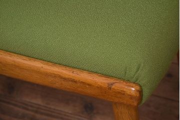 ヴィンテージ家具　ヨーロッパビンテージ　オーク材　かわいいチェア(3)