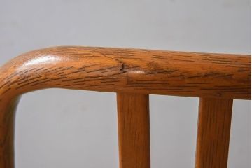 ヴィンテージ家具　ヨーロッパビンテージ　オーク材　かわいいチェア(3)