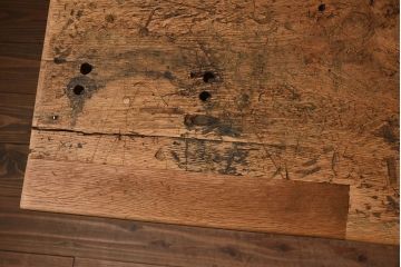 ヴィンテージ家具　フランスビンテージ　極厚インダストリアル(工業系)作業台