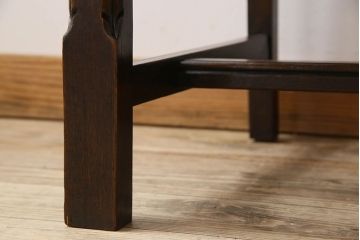 アンティーク家具　オーク材製　イギリスアンティークの上品なダイニングチェア(椅子)