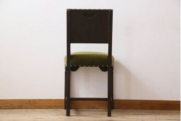 アンティーク家具　オーク材製　イギリスアンティークの上品なダイニングチェア(椅子)