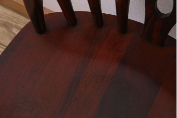 ビンテージ　飛騨家具　杢目の美しさが素敵なWINDS太平のダイニングチェア(2)