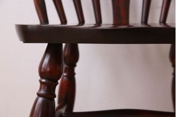 ビンテージ　飛騨家具　杢目の美しさが素敵なWINDS太平のダイニングチェア(2)