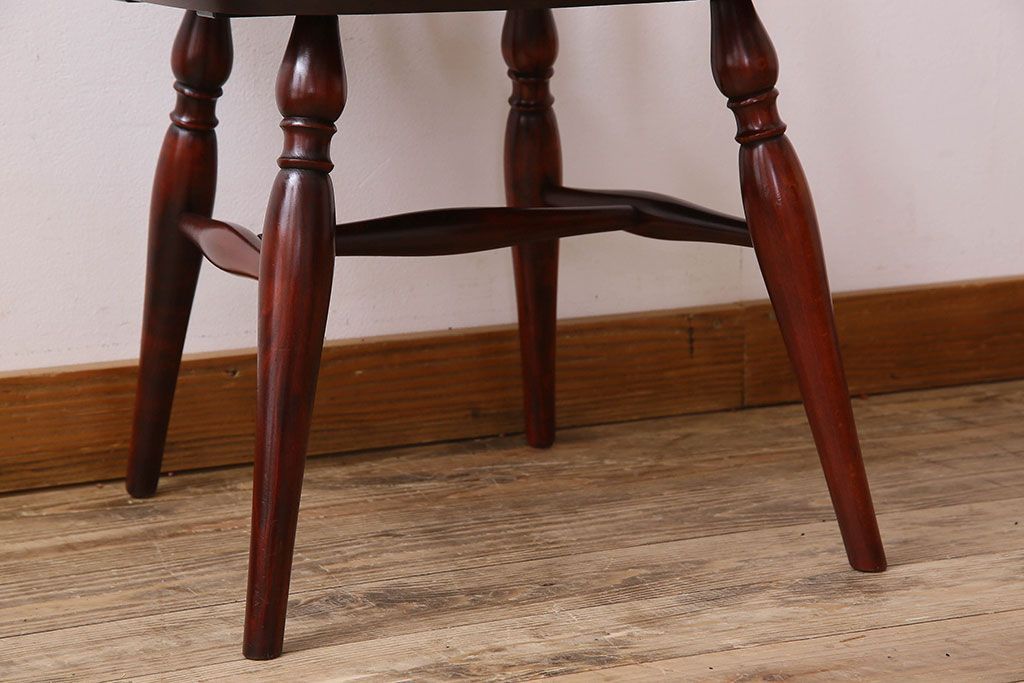 ビンテージ　飛騨家具　杢目の美しさが素敵なWINDS太平のダイニングチェア(2)