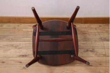 ビンテージ　飛騨家具　杢目の美しさが素敵なWINDS太平のダイニングチェア(2)