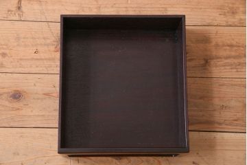 アンティーク家具　時代物 和製アンティーク 紫檀材 飾り棚(茶棚)