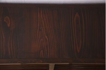 アンティーク家具　古民具・骨董　五尺　横桟引き戸の水屋箪笥サイドボード(テレビボード)