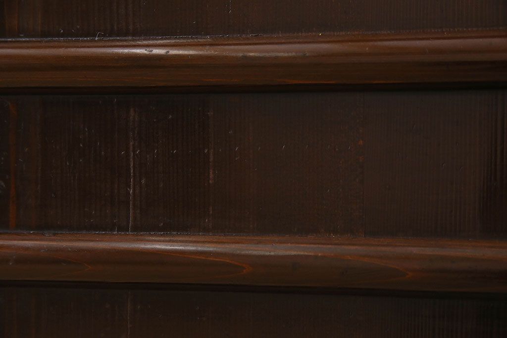 アンティーク家具　古民具・骨董　五尺　横桟引き戸の水屋箪笥サイドボード(テレビボード)
