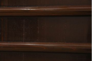 アンティーク家具　古民具・骨董　五尺　横桟引き戸の水屋箪笥サイドボード(テレビボード)