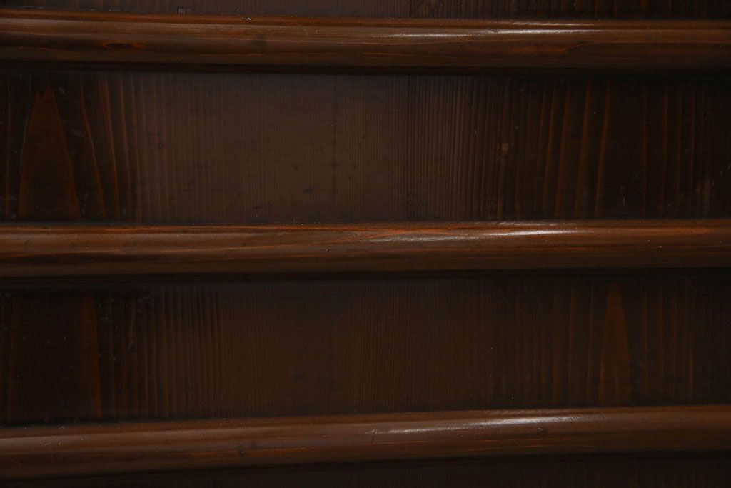 アンティーク家具　古民具・骨董　五尺　横桟引き戸の水屋箪笥サイドボード(テレビボード)