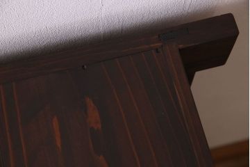 アンティーク家具　古民具・骨董　五尺 透かし彫りが雅な水屋箪笥サイドボード(テレビボード)