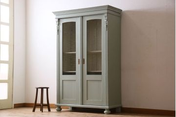 アンティーク家具　フランスアンティーク グリアージュキャビネット(ワードローブ、収納棚)