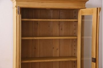アンティーク家具　フランスアンティーク パイン材 キャビネット(収納棚)