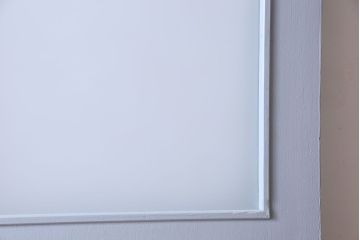 昭和レトロ　すりガラス入り!ペイントが可愛らしいペイントドア(扉)