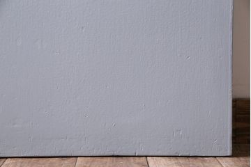 昭和レトロ　すりガラス入り!ペイントが可愛らしいペイントドア(扉)