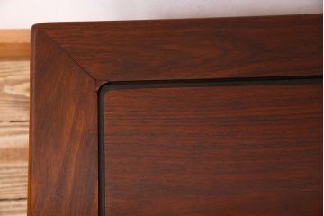 アンティーク家具　和製アンティーク 総無垢材 重厚な唐木の座卓