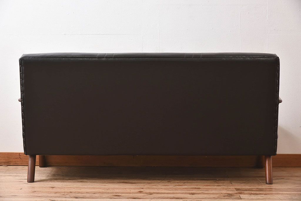 レトロ家具　和製アンティーク　1950〜1960年頃　2.5人掛けのレトロなソファ