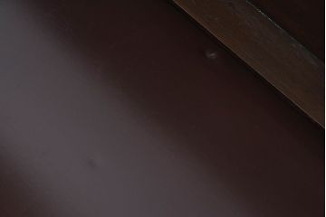 アンティーク家具　和製アンティーク　日本製　ナラ材でできたチャーチベンチ