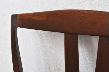 北欧家具　チーク材のクッションチェア(2)