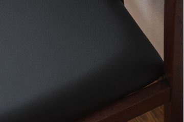 北欧家具　チーク材のクッションチェア(2)