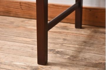 北欧家具　チーク材のクッションチェア(2)