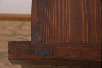 アンティーク家具　和製アンティーク　前面ヒノキ材　収納箪笥サイドボード(水屋箪笥)