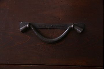 アンティーク家具　和製アンティーク　前面ヒノキ材　収納箪笥サイドボード(水屋箪笥)