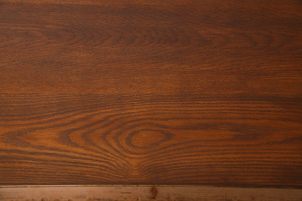 アンティーク家具　和製アンティーク　上質なオーク材の特大ダイニングテーブル(作業台)