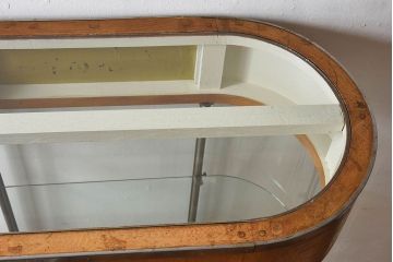 レトロ家具　昭和レトロ　和製アンティーク　小振りなガラスケース(ショーケース)