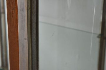 レトロ家具　昭和レトロ　和製アンティーク　小振りなガラスケース(ショーケース)
