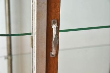 レトロ家具　昭和レトロ　和製アンティーク　小振りなガラスケース(ショーケース)