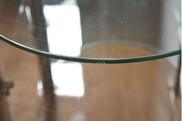 レトロ家具　昭和レトロ　和製アンティーク　小振りなガラスケース(ショーケース)