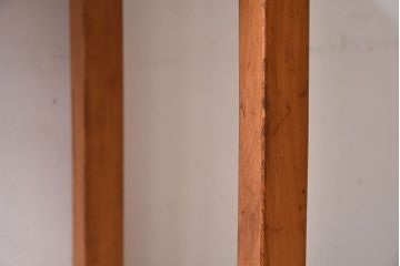 アンティーク家具　イギリスアンティーク　ブナ材　スクールデスク(平机)