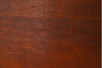 アンティーク家具　イギリスアンティーク　ブナ材　スクールデスク(平机)(2)