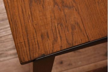 アンティーク家具　イギリスアンティーク　ブナ材　スクールデスク(平机)(3)