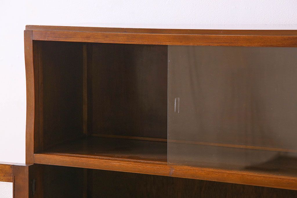 アンティーク家具　和製アンティーク　カバ材　本箱