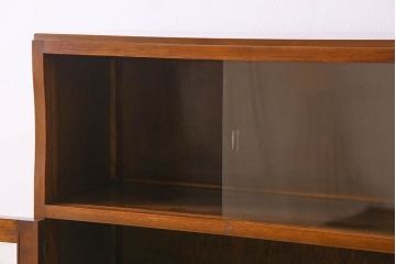 アンティーク家具　和製アンティーク　カバ材　本箱