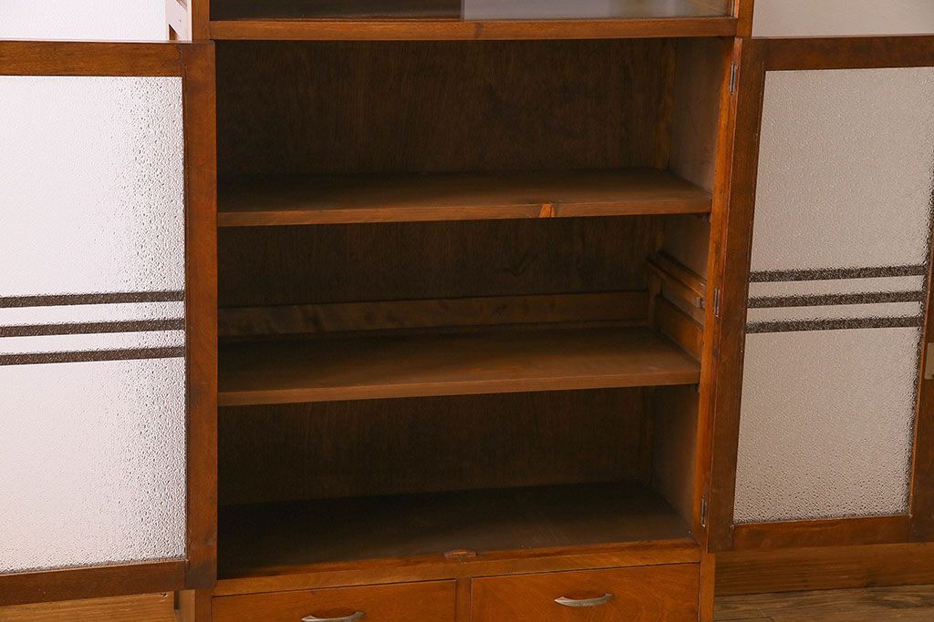 アンティーク家具　和製アンティーク　カバ材　本箱