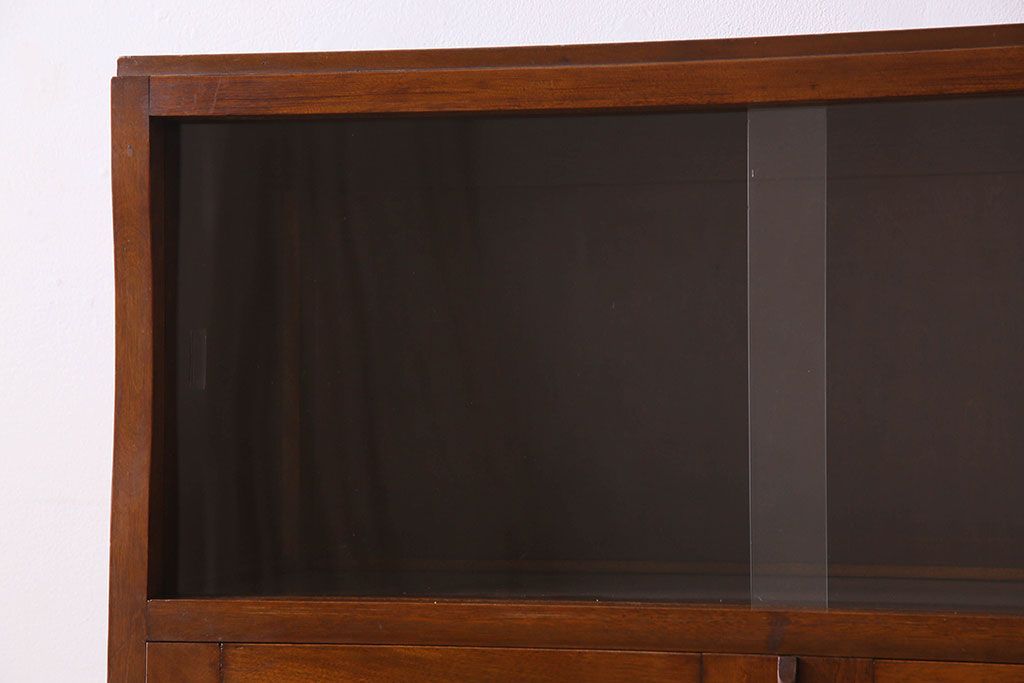 アンティーク家具　和製アンティーク　カバ材　本箱