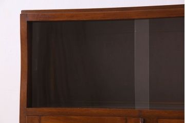 アンティーク家具　和製アンティーク　カバ材　本箱