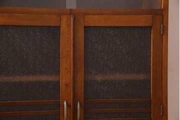 アンティーク家具　和製アンティーク　カバ材　本箱